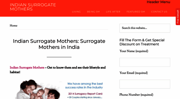 indiansurrogatemothers.com