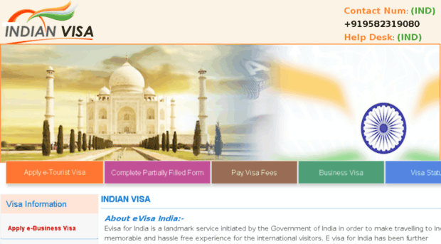 indiantouristvisa.org.in