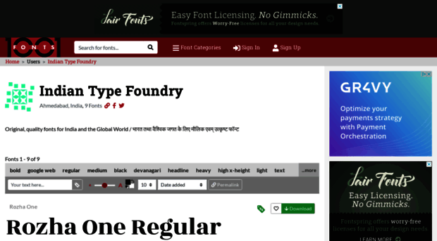 indiantypefoundry.1001fonts.com