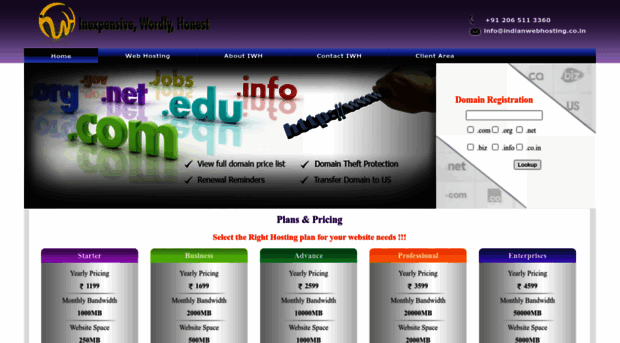 indianwebhosting.co.in