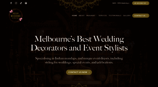 indianweddingdecorators.com.au
