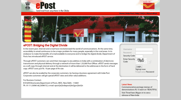 indiapost.nic.in