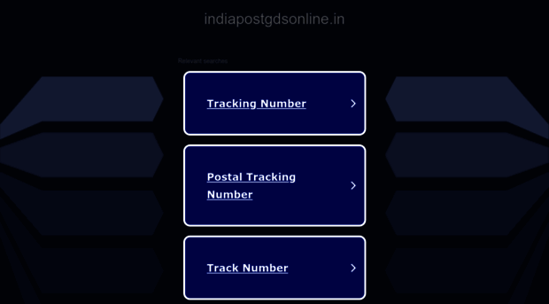 indiapostgdsonline.in