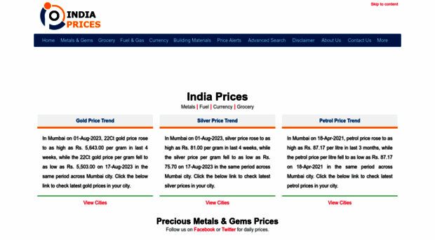 indiaprices.co.in