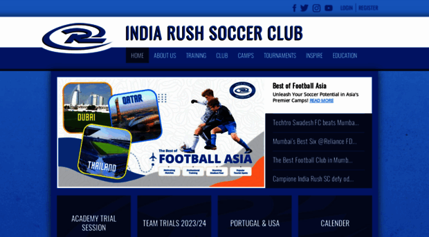 indiarushsoccer.com
