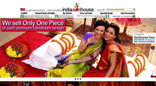 indiasarihouse.com