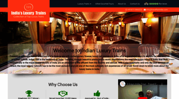 indiasluxurytrains.com