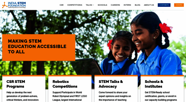 indiastemfoundation.org