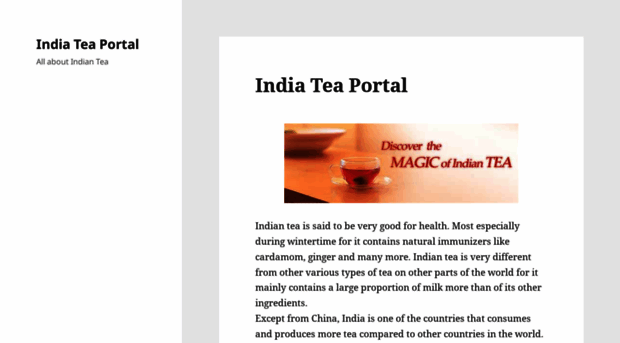 indiateaportal.com