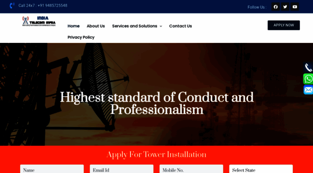 indiatelecominfra.in