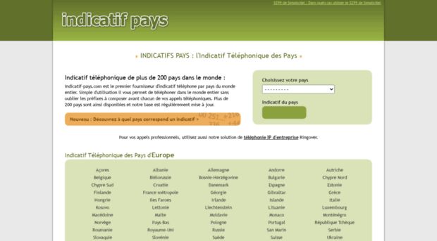 indicatif-pays.com