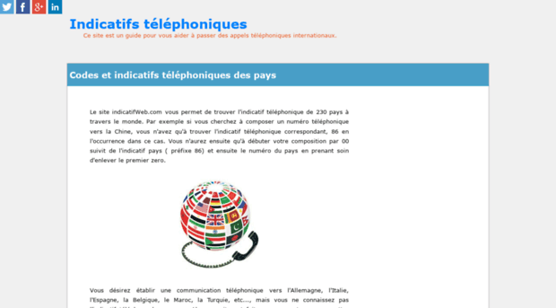 indicatifs-telephoniques.net