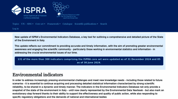 indicatoriambientali.isprambiente.it