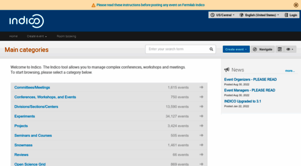 indico.fnal.gov