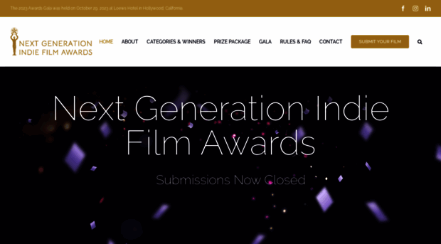 indiefilmawards.co