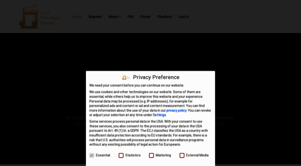 indiefilmmusiccontest.com