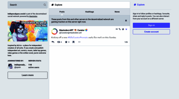 indiepocalypse.social