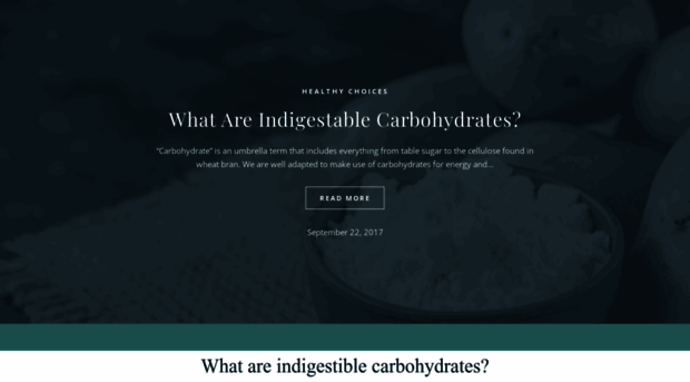 indigestiblecarbohydrates.com