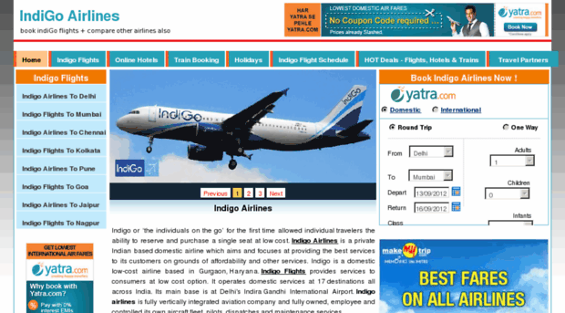 indigoairlines.info