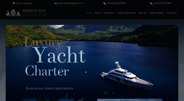 indigobayyachtcharter.com