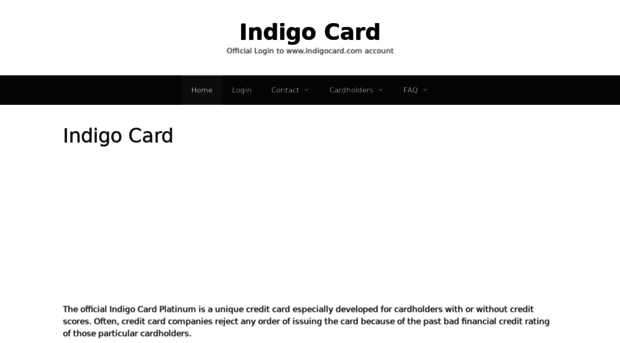 indigocard.one