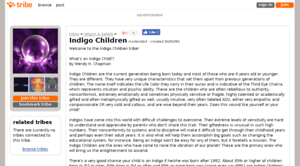 indigochildren.tribe.net
