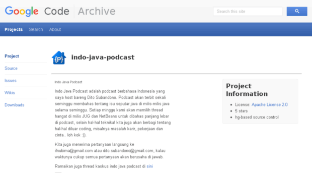 indo-java-podcast.googlecode.com