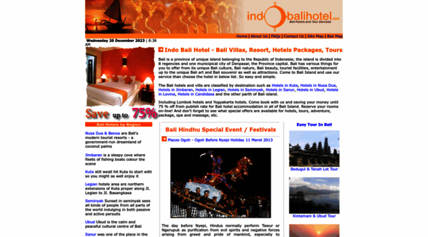 indobalihotel.com