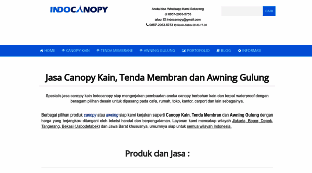 indocanopy.com