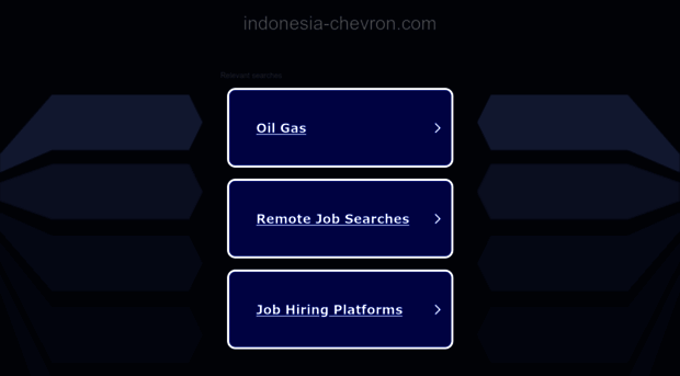 indonesia-chevron.com