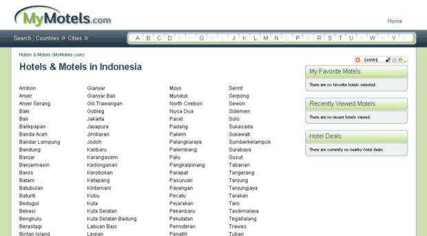 indonesia.mymotels.com