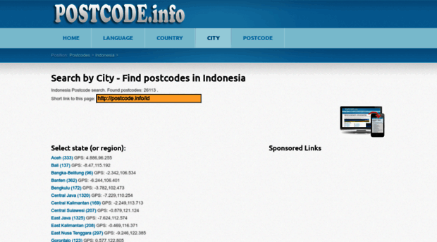 indonesia.postcode.info