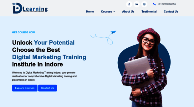 indoredigitallearning.com