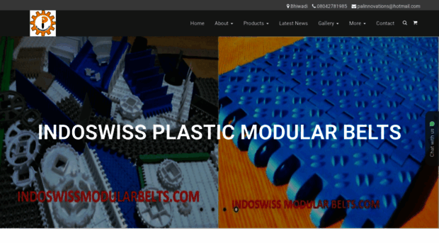 indoswissmodularbelts.com