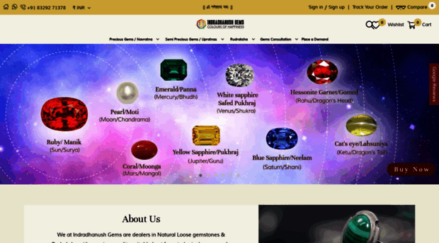 indradhanushgems.com