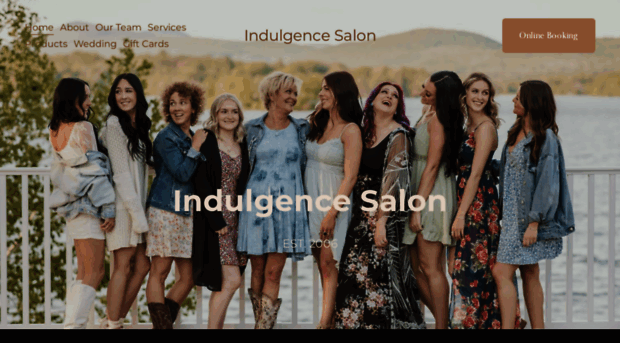 indulgencehairsalon.net