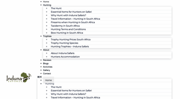 indunasafaris.com