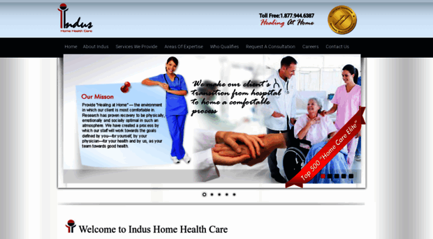 indushomehealthcare.com