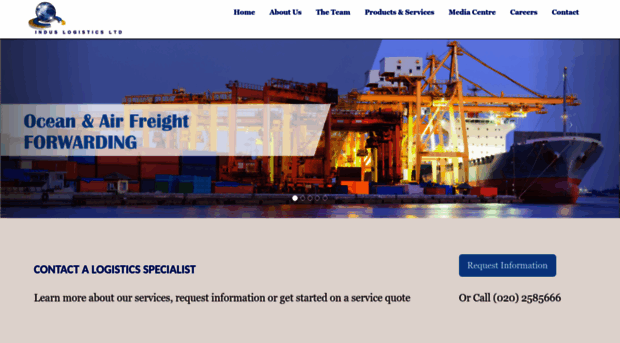 induslogisticsltd.com