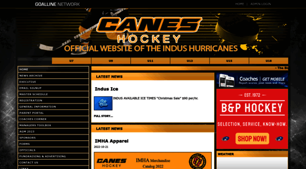 indusminorhockey.ca