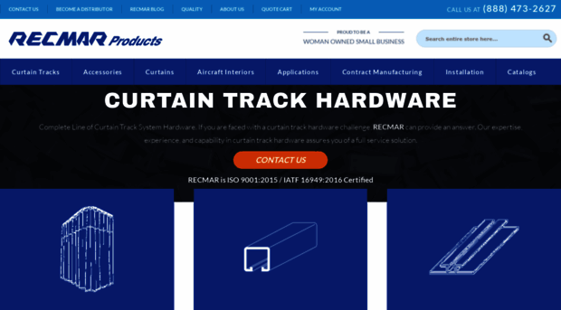 industrialcurtaintracks.com