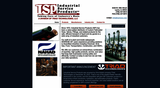 industrialserviceproducts.com