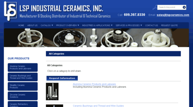 industrialtechnicalceramics.lspceramics.com