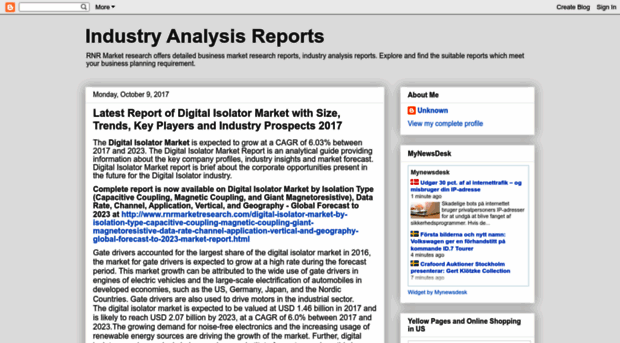 industryanalysisreports.blogspot.in