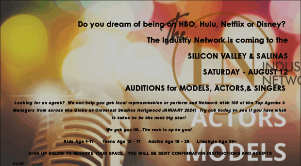 industrynetworkauditions.com