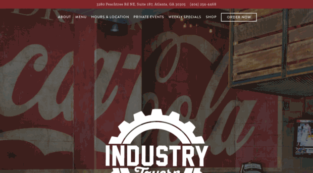 industrytavern.com