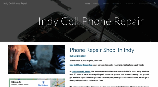 indycellphonerepair.com