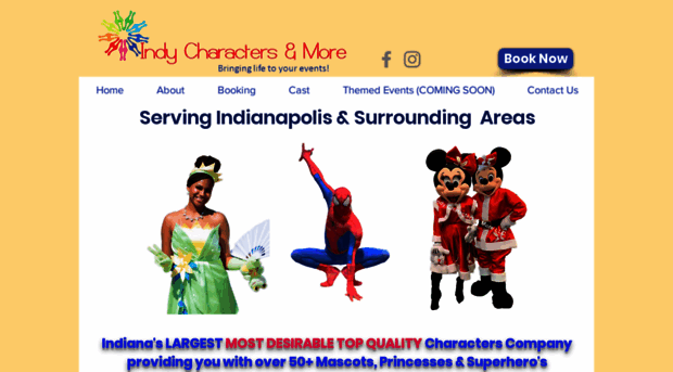 indycharacters.com