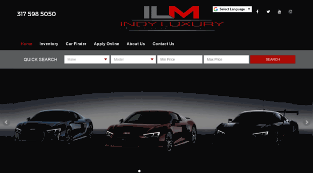 indyluxurymotorsports.com