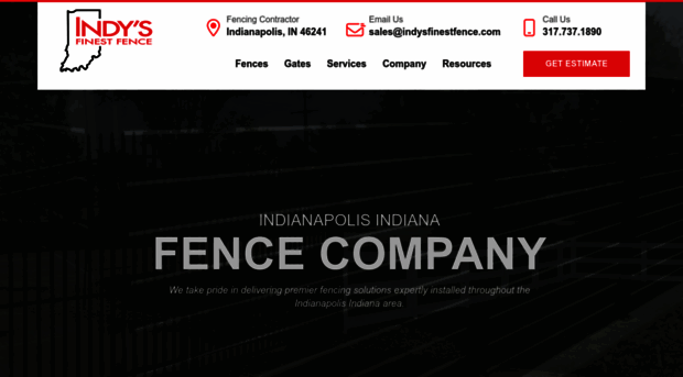 indysfinestfence.com